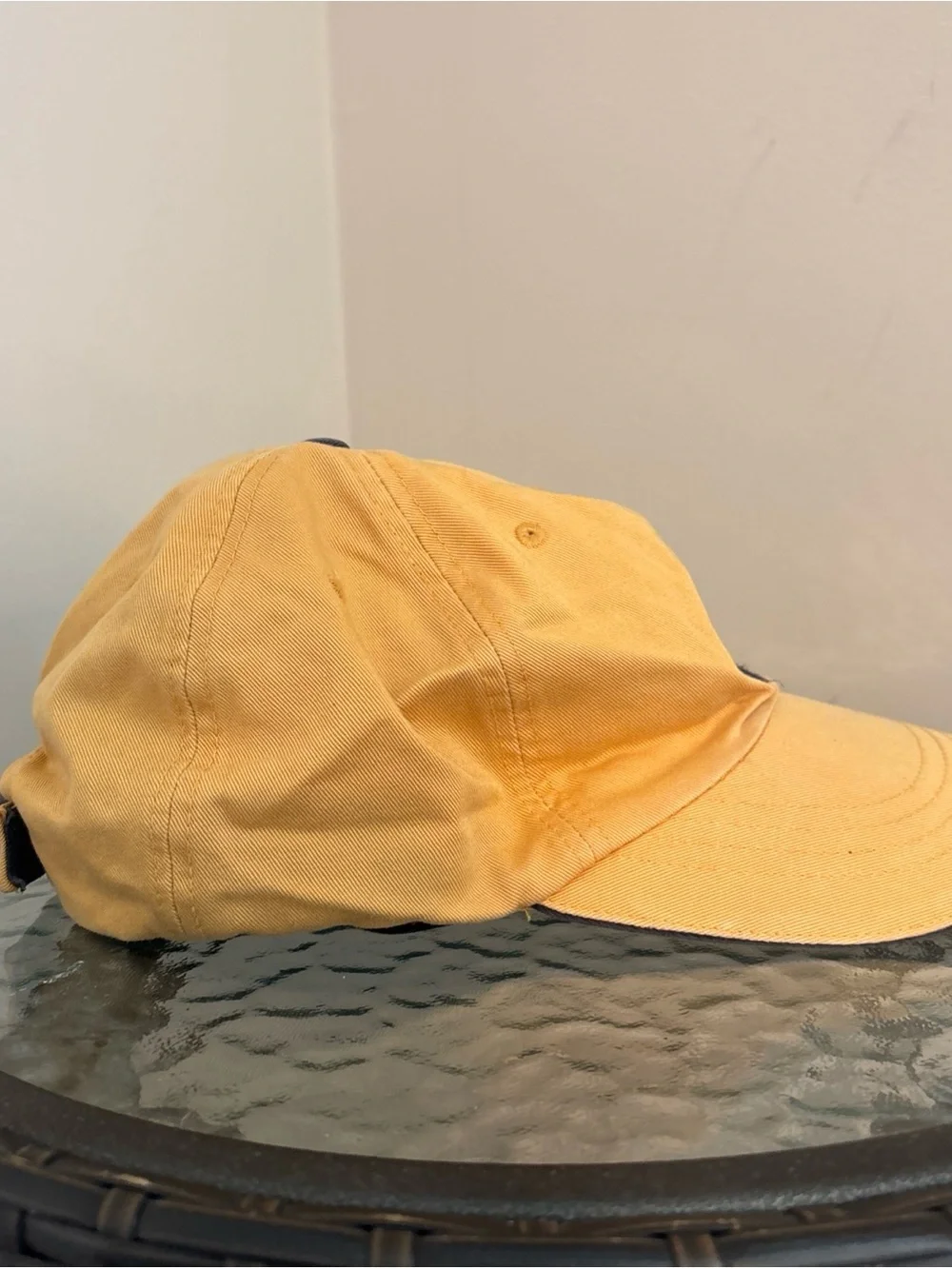 Vintage Abercrombie & Fitch Yellow Baseball Cap